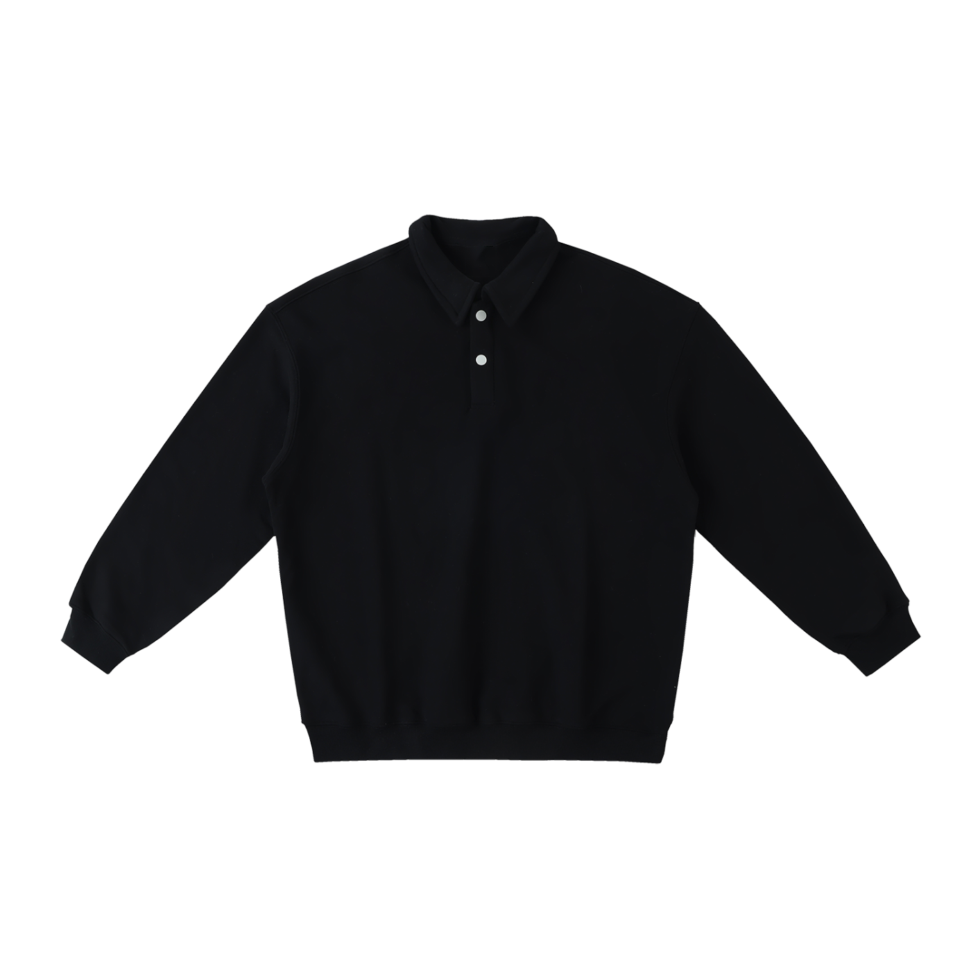 Collard Sweatshirt Polo