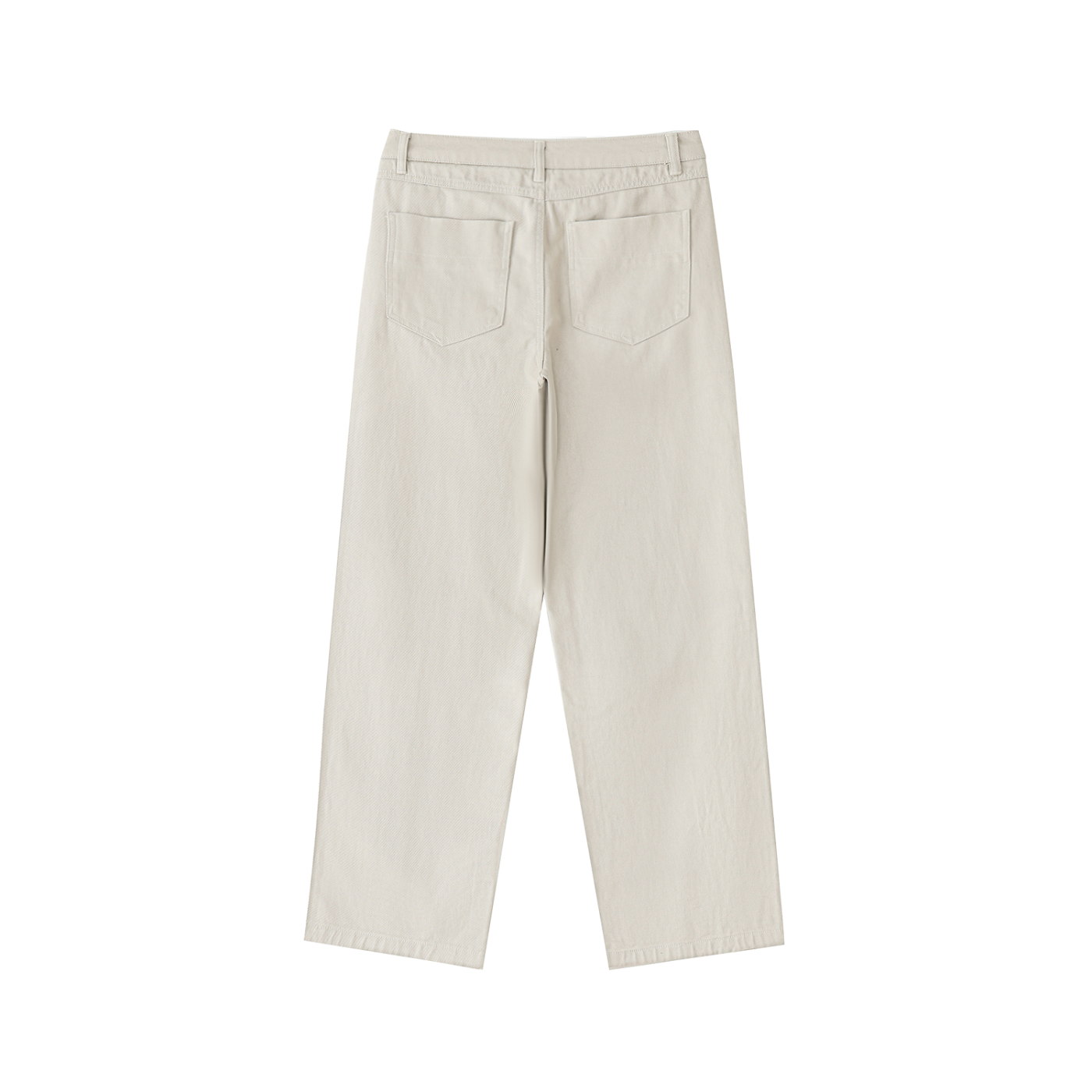 Straight-Leg Cotton Pants