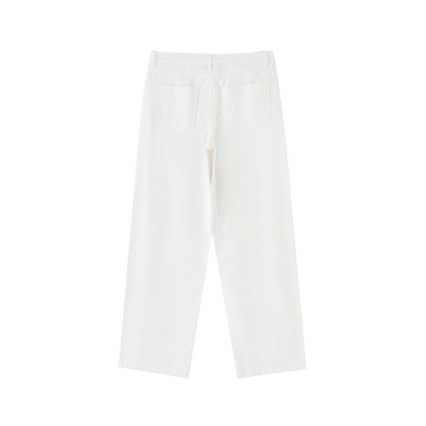 Straight-Leg Cotton Pants
