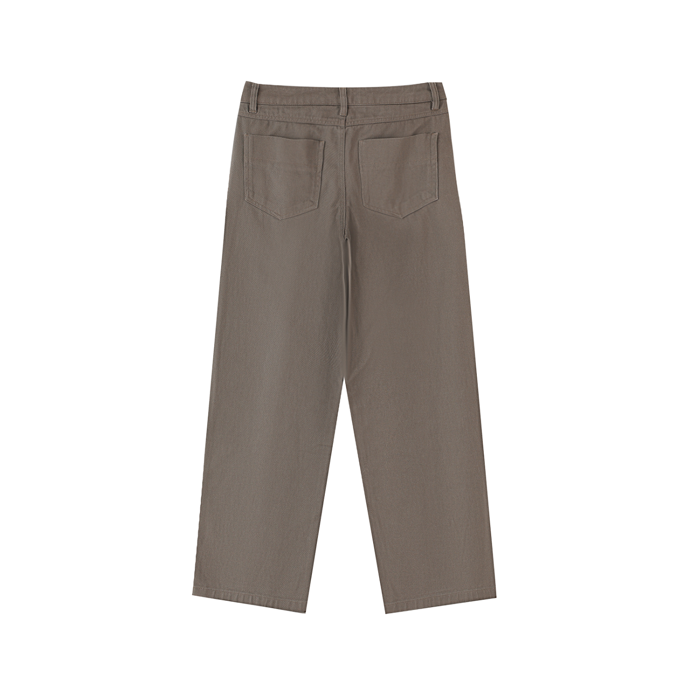 Straight-Leg Cotton Pants