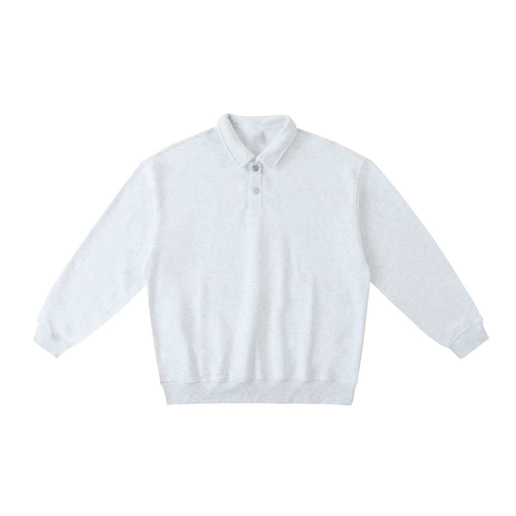 Collard Sweatshirt Polo