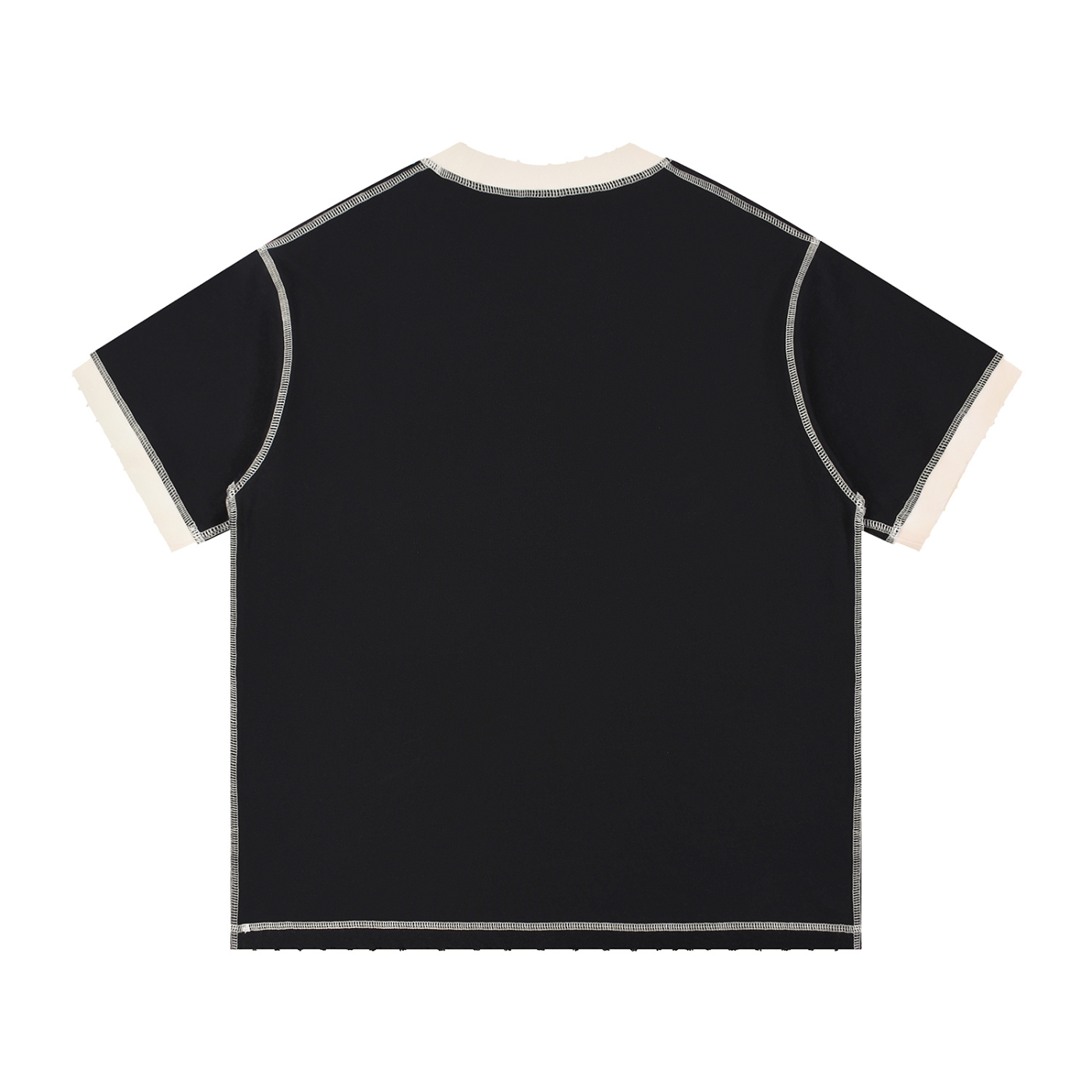 Layered Cotton T-Shirt