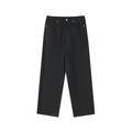 Straight-Leg Cotton Pants