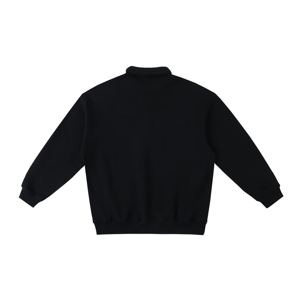 Collard Sweatshirt Polo