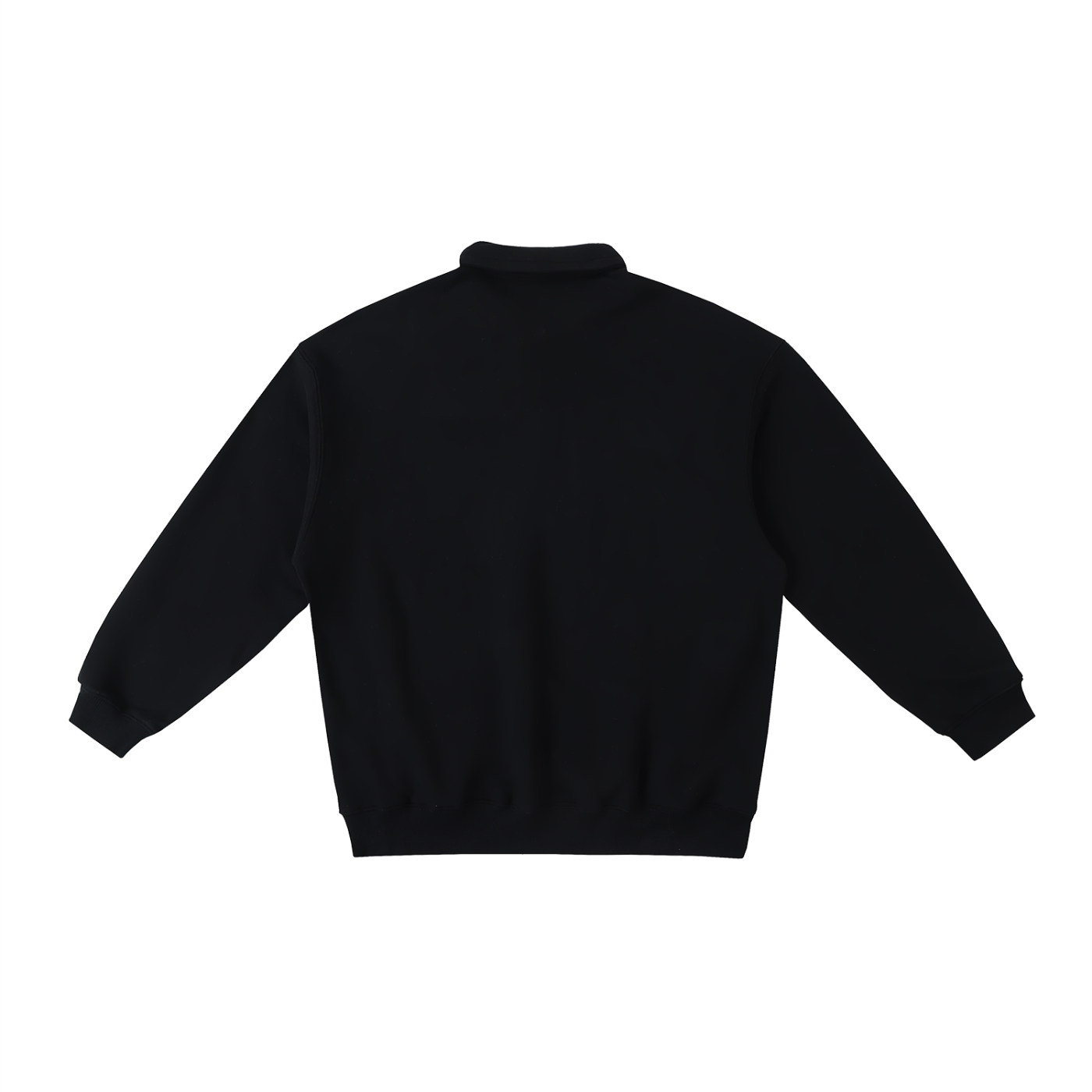 Collard Sweatshirt Polo