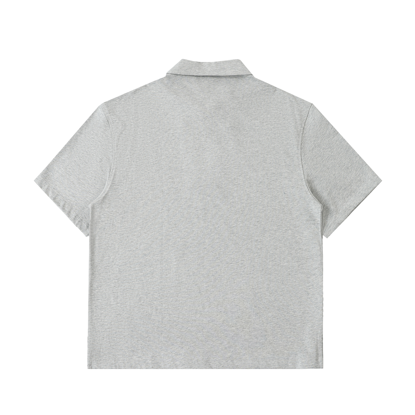 Cotton Half-Zip Polo Shirt