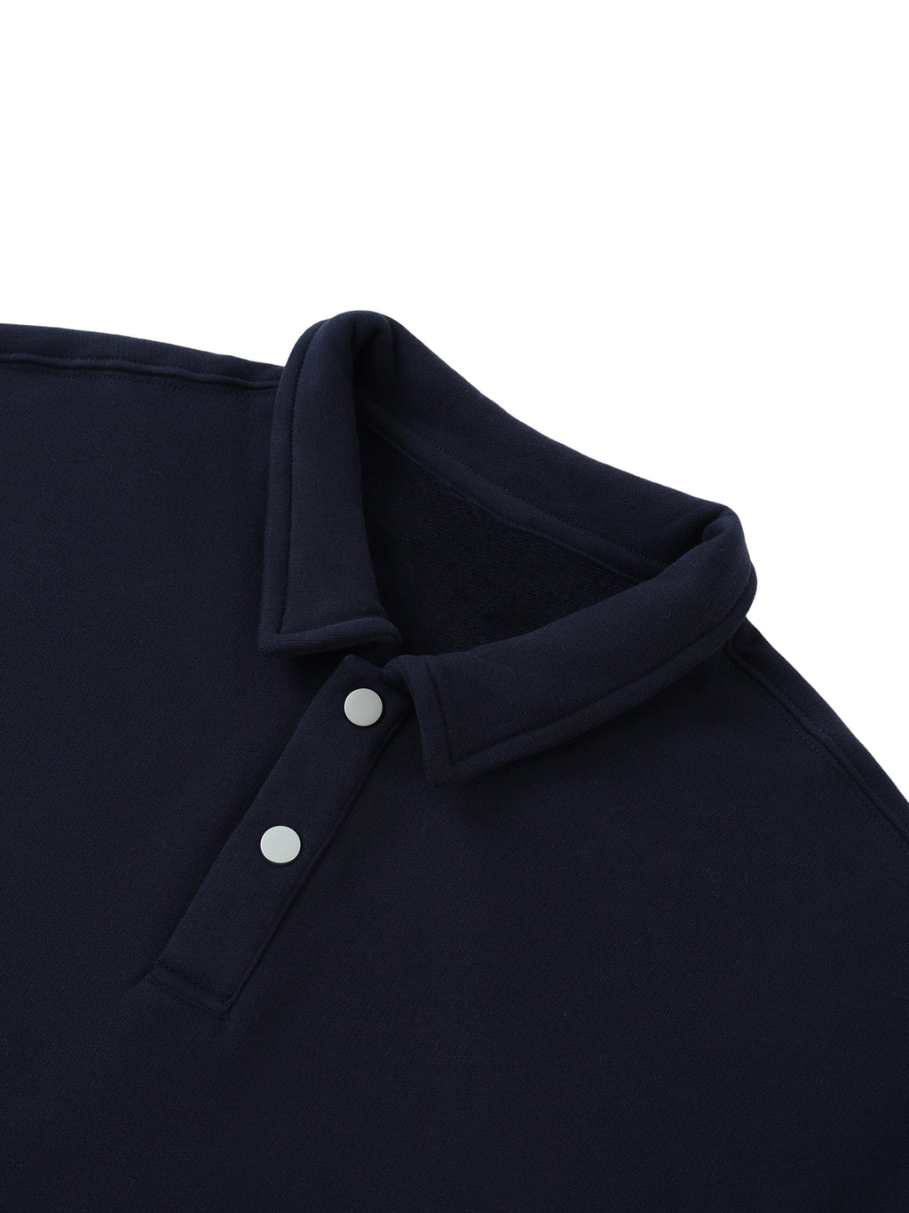 Collard Sweatshirt Polo
