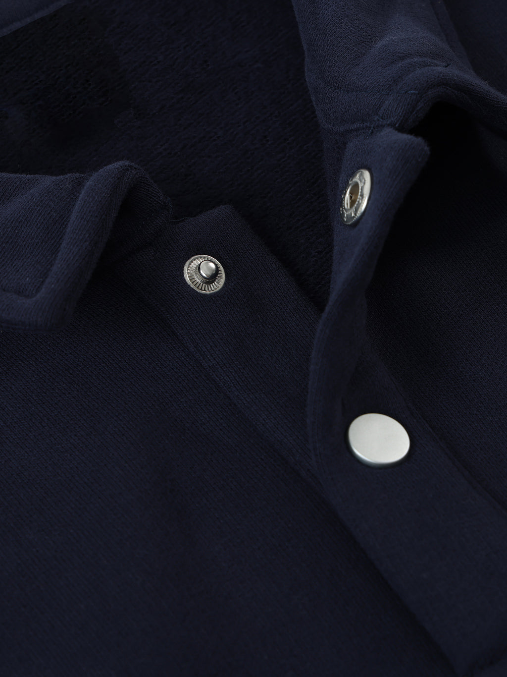 Collard Sweatshirt Polo