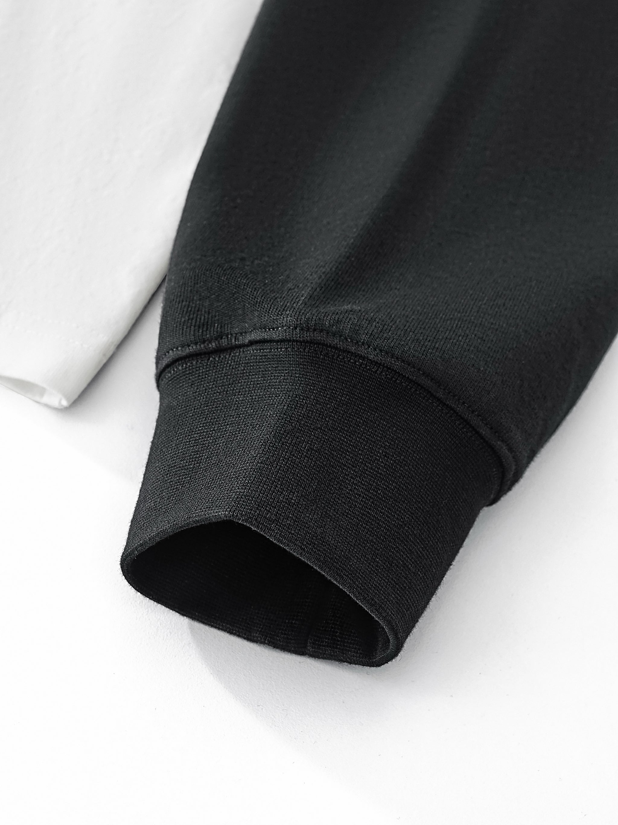 Layered Sleeve Cotton T-Shirt