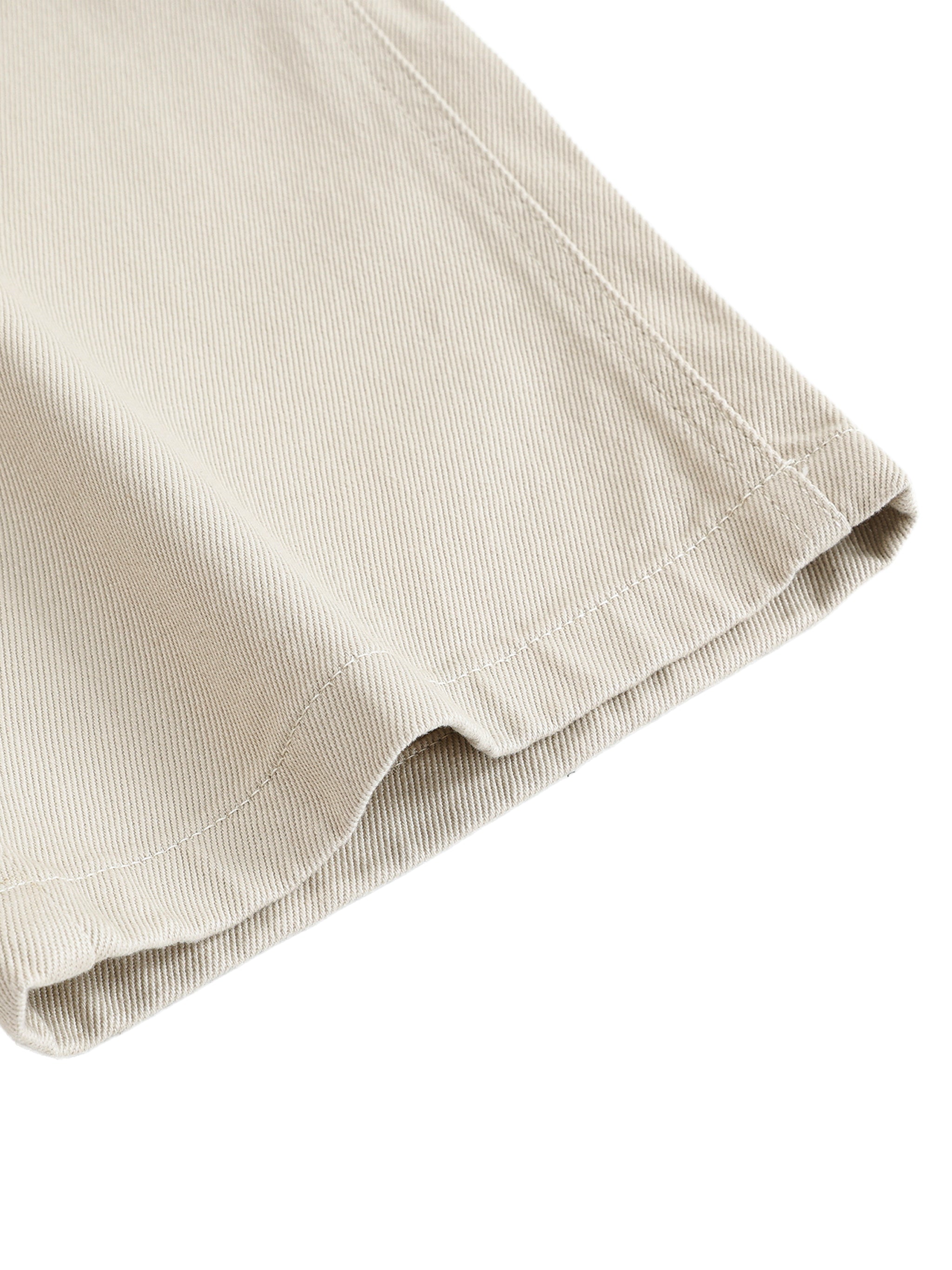 Straight-Leg Cotton Pants